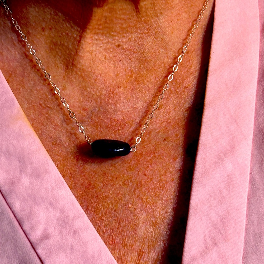 Silpada Blue Minimalist Necklace